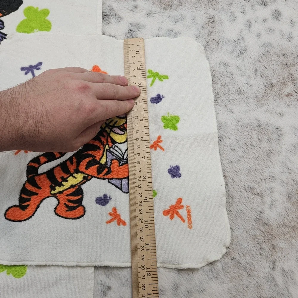 Vintage Disney Winnie The Pooh Tigger Bird Bugs Towel And Facecloth